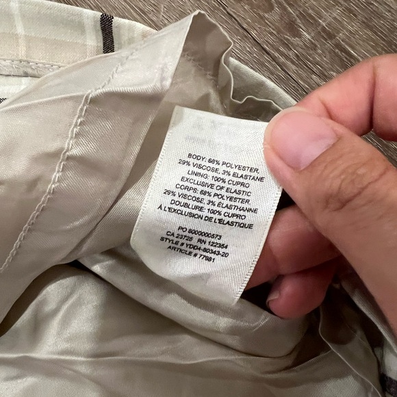 Wilfred New Classic Smock Back Plaid Mini Dress - Picture 5 of 12